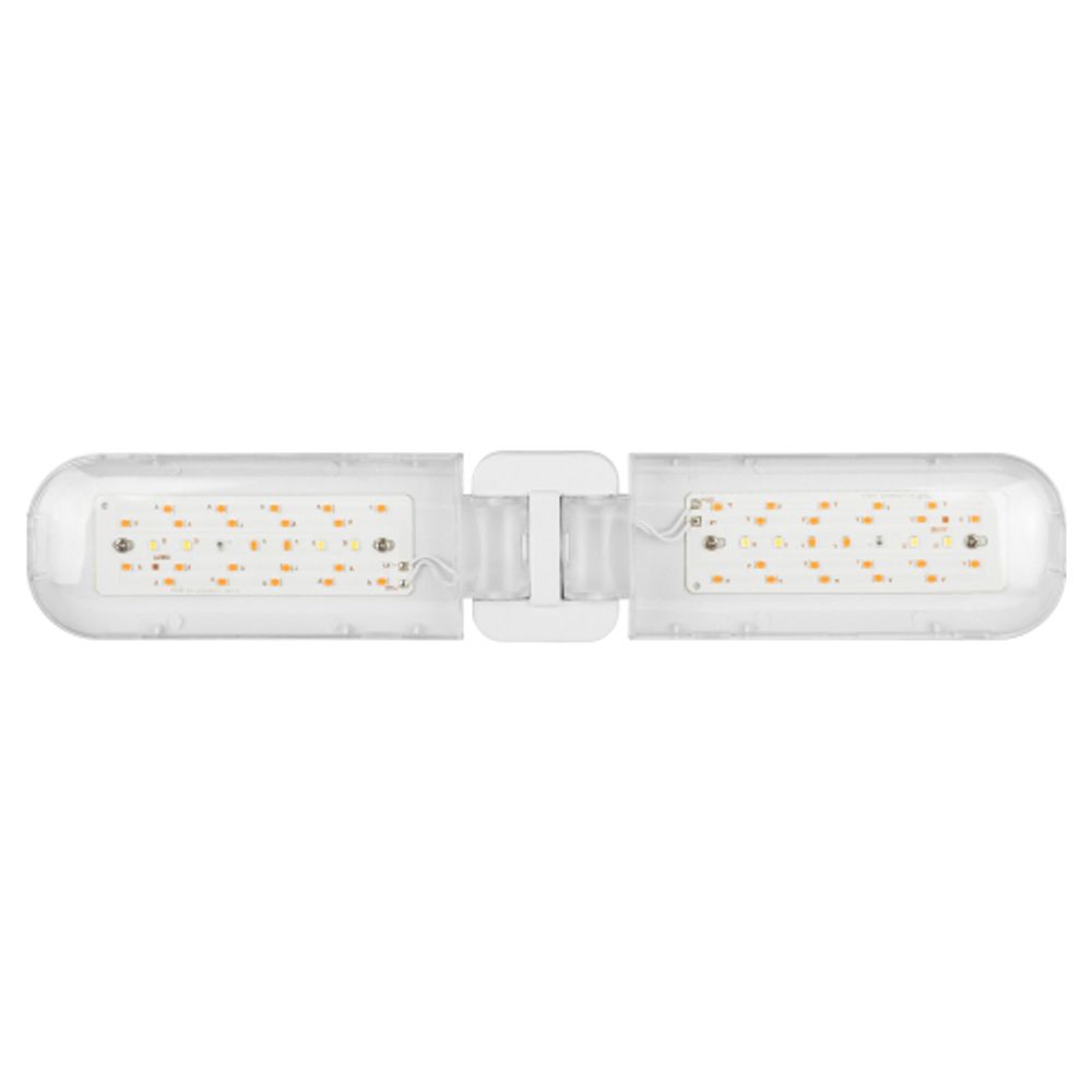 Фитолампа для растений светодиодная ЭРА GREEN LINE ФИТО-20W-PL-E27-GR 2-х лепестковая красно-синего спектра 20 Вт Е27