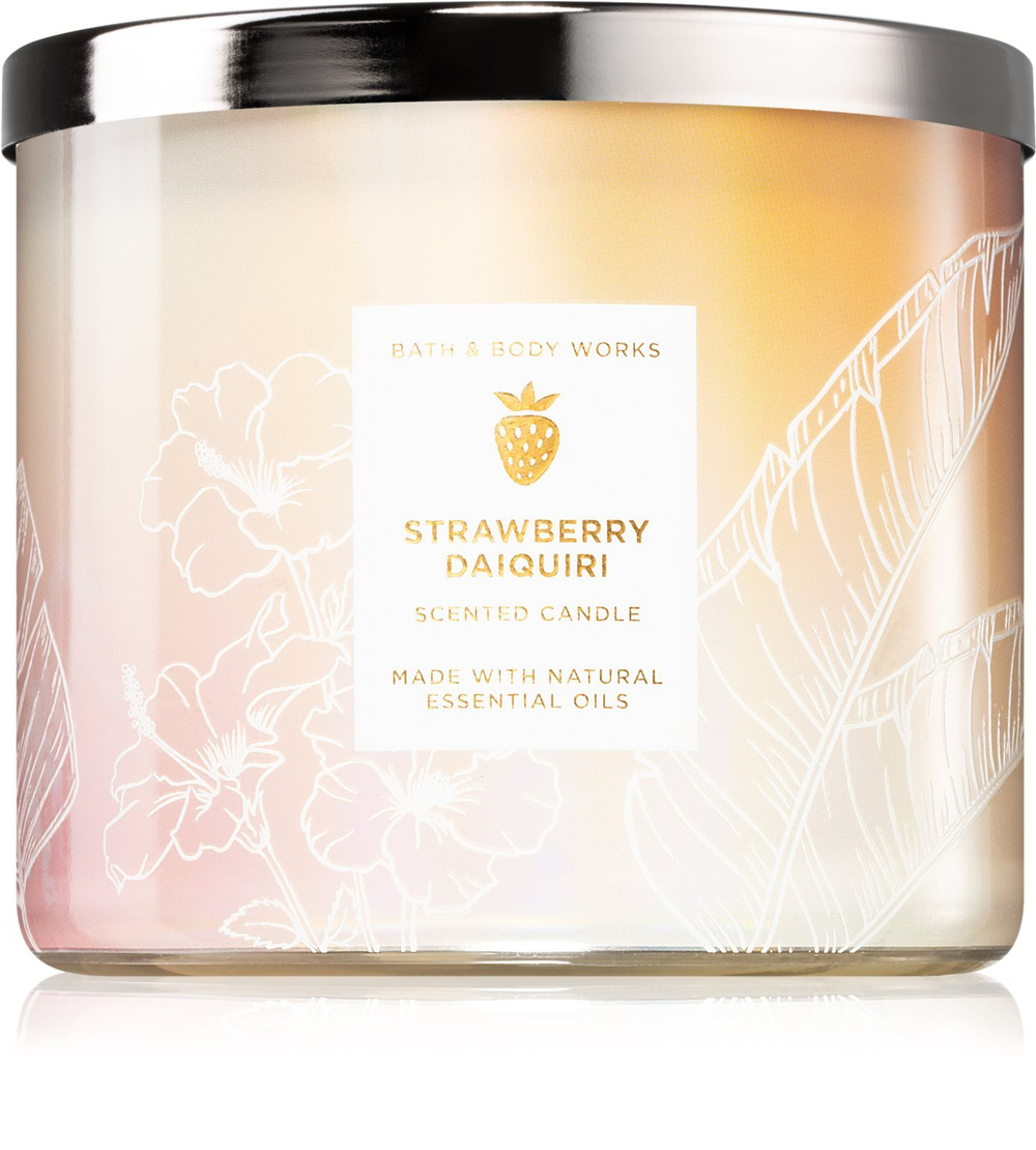 Bath & Body Works Strawberry Daiquiri - ароматическая свеча /   411  g  / GTIN 667556039665