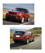 Обвес в стиле Super Black для LAND ROVER RANGE ROVER SPORT 2014 - 2017 Лэнд Ровер Спорт