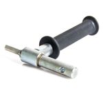 Адаптер ледобура под шуруповерт 20 мм с резиновой ручкой