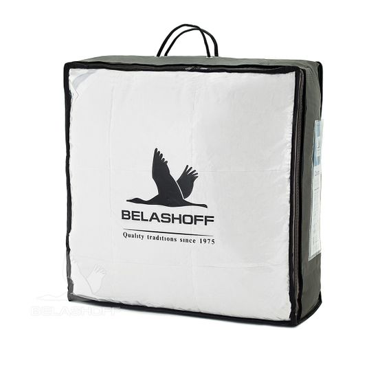 Одеяло пуховое "Соната" Belashoff 2 спальное макси, 220х240см, белый