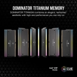 Оперативная память CORSAIR Dominator Titanium RGB, 32 Гб DDR5 (2x16 Гб), CL34, 7200 МГц, (CMP32GX5M2X7200C34)