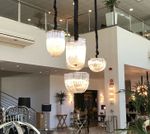 Люстра Murano 5 chrome