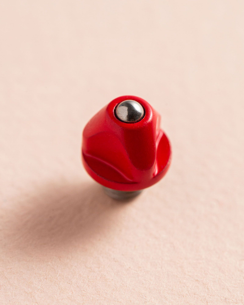 Стеклобой с металлическим шариком для Microtech MGB-02RD (красный)