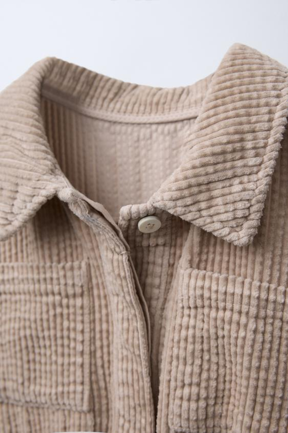 ZARA ВЕЛЬВЕТОВЫЙ КОМБИНЕЗОН, ПЕСОЧНЫЙ