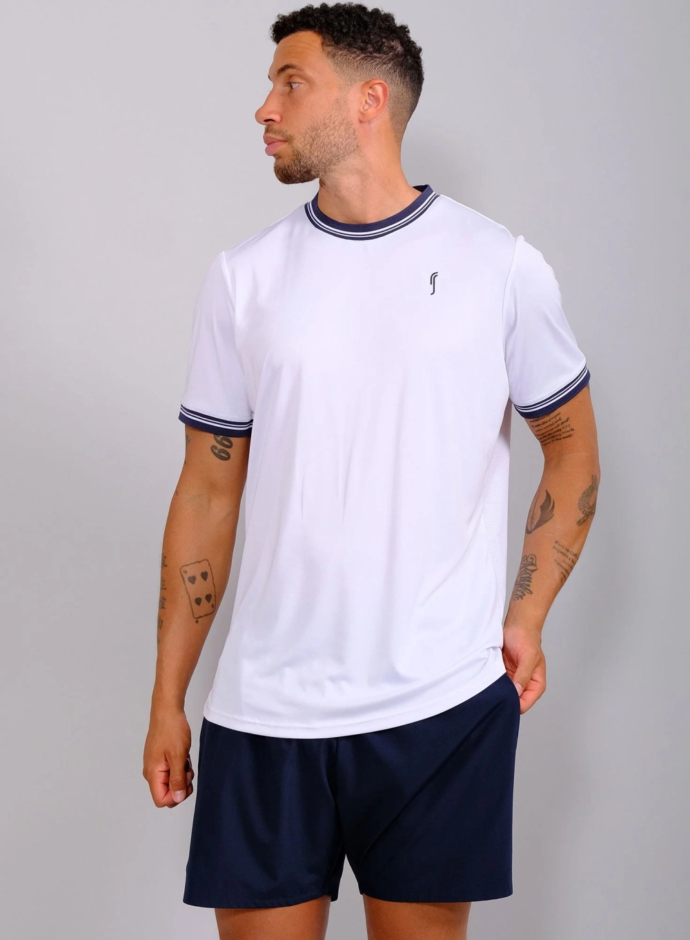 Мужская теннисная футболка RS Performance Tee - Crew Neck REC (252M015-002)