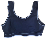 Спортивный топ Sports Bra из хлопка (Размер: L) (Цвет: черный)