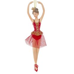 GAEM Изделие декоративное подвесное "Балерина", L9 W3,5 H21 см, 3в.