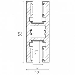 Трек подвесной Lightstar Linea 506517