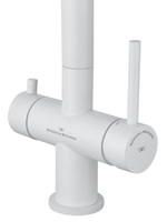 Смеситель для кухни c подключением фильтра WONZON & WOGHAND, Белый матовый (WW-3211-MW)