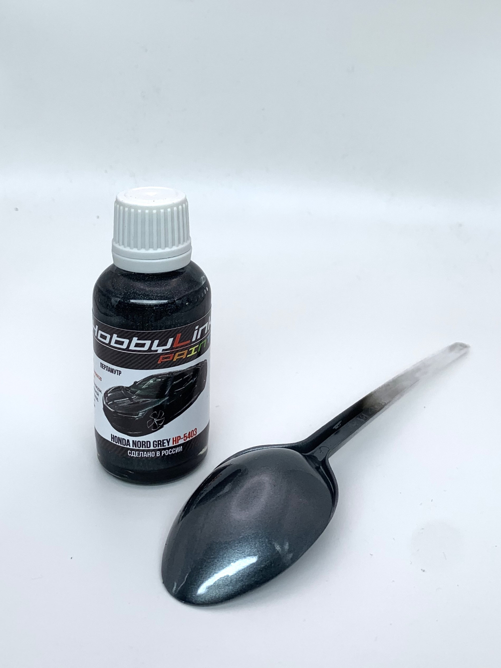 Краска лаковая HobbyLink Honda Nord Grey HP-5403