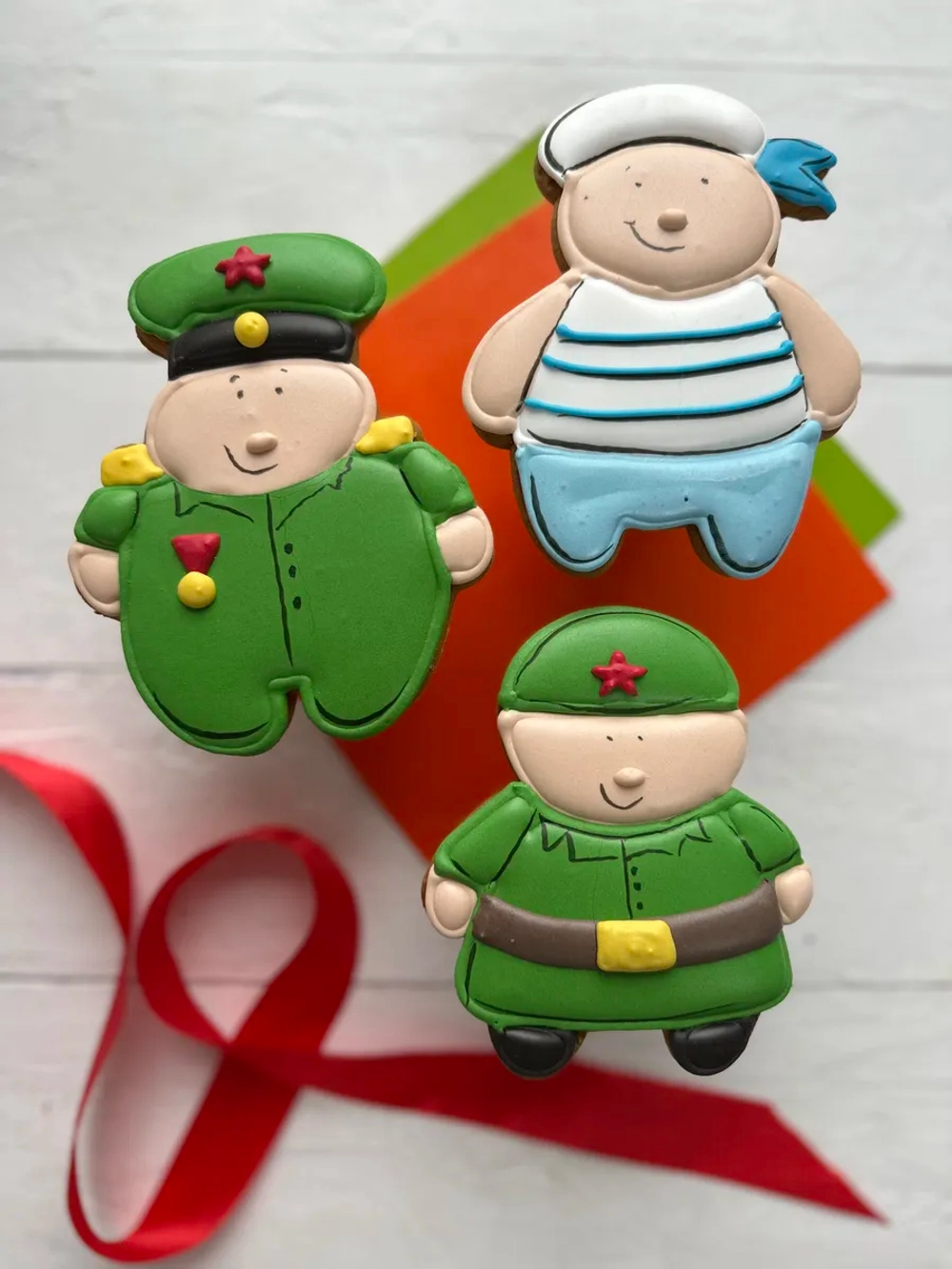 Имбирные пряники подарок на 23 февраля