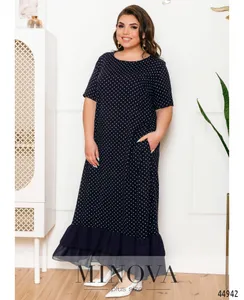 Платье 21-10-синий Minova