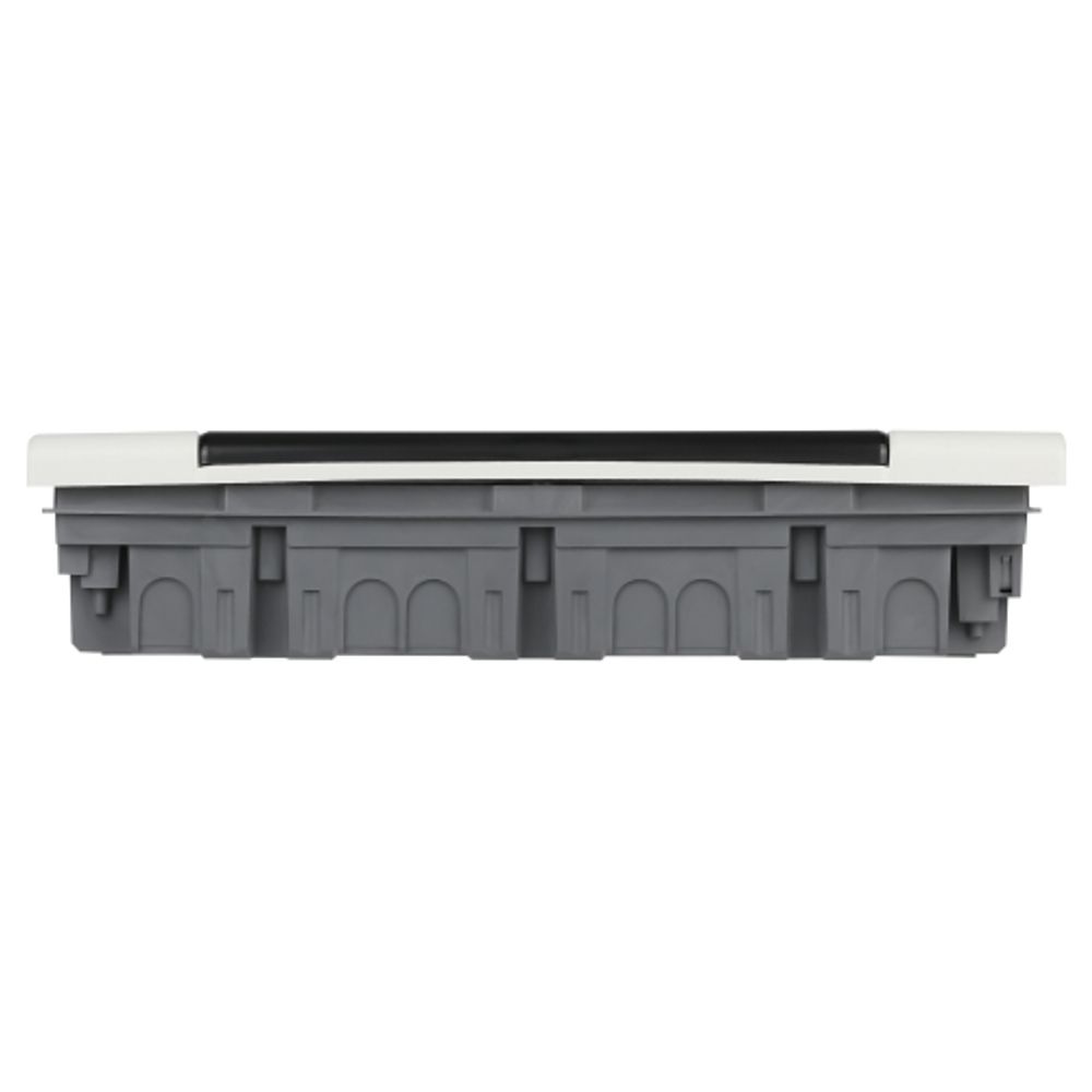 Корпус пластиковый встраиваемый ЭРА TREND ЩРВ-П-36 IP40 прозрачная крышка белый | Корпуса пластиковые