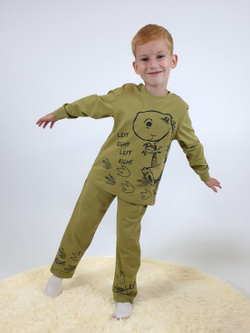 8-72-5 Пижама для мальчика (фуфайка и брюки)