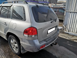 Фаркоп Hyundai Santa Fe 2001-2006, Hyundai Santa Fe Classic (Таганрог) 2007-2013, условно-съемный,(без электрики) Трейлер.7230