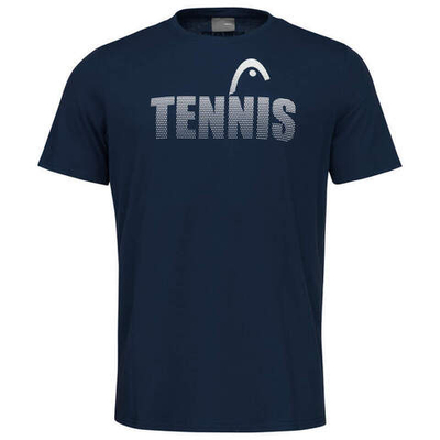 Футболка для мальчика теннисная Head Club Colin T-Shirt - dark blue