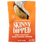 SkinnyDipped, Темный шоколад с соленой карамелью и кешью, 99 г (3,5 унции)