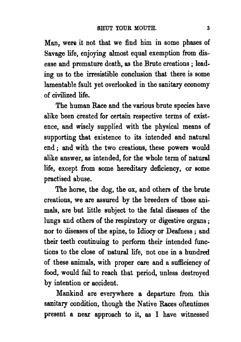 Shut Your Mouth and Save Your Life | George Catlin