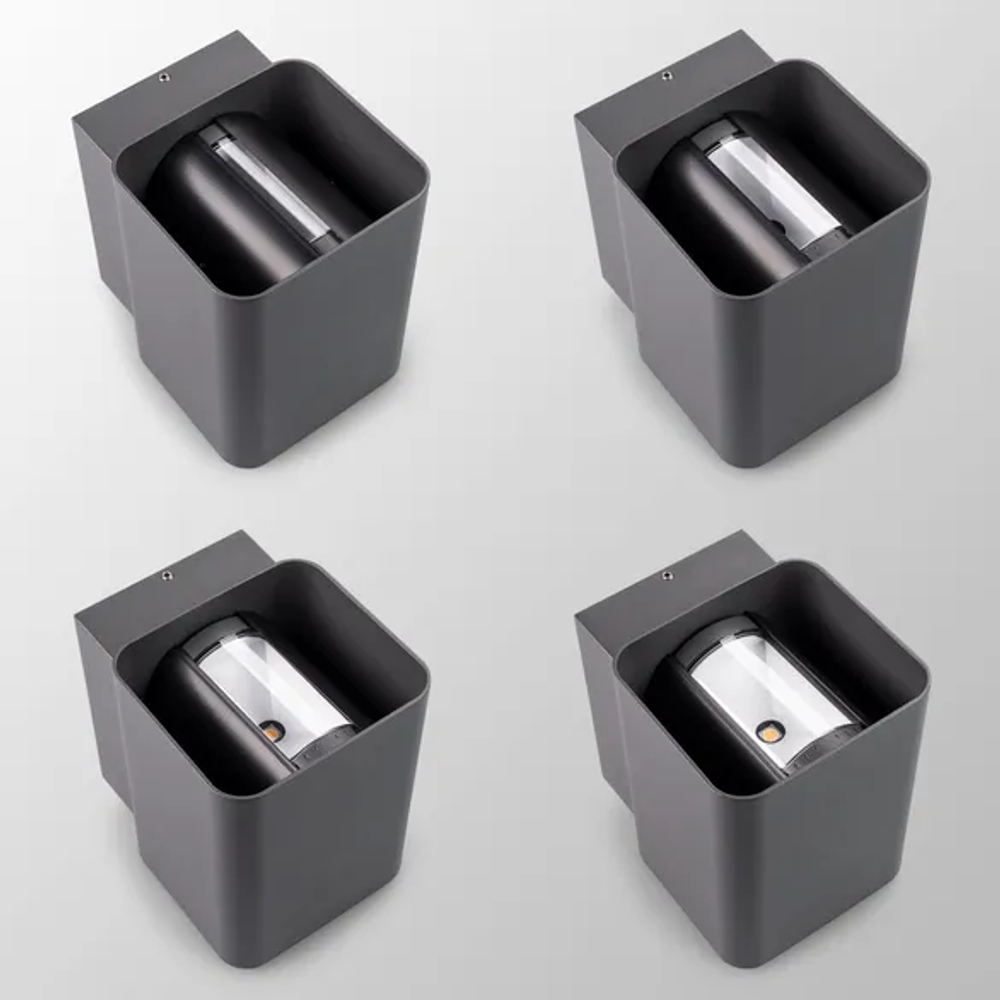 Светильник LGD-Wall-Vario-J2B-12W Warm White (Arlight, IP54 Металл, 3 года) 021932