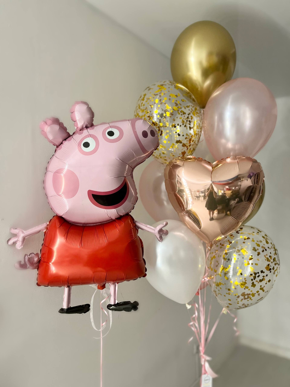 Воздушные гелиевые шары Свинка Пеппа №4459