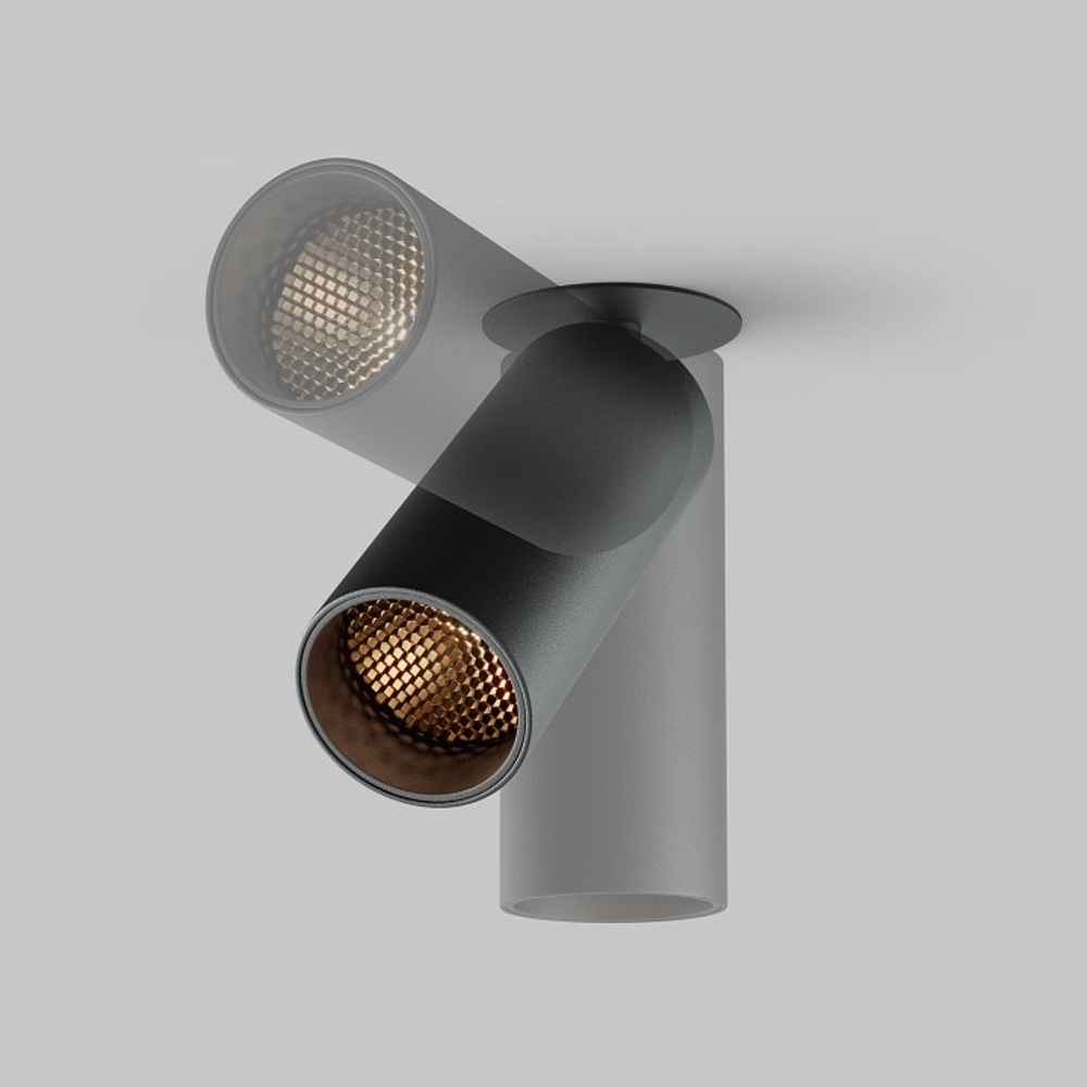 Встраиваемый светильник на штанге Maytoni Technical FOCUS LED C053CL-L12W2.7K-W-B