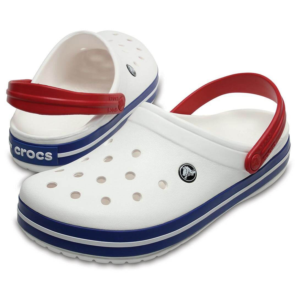 Сабо Crocs Crocband White Blue Jean