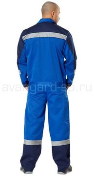 Костюм "Спец" полукомбинезон (василек/синий)