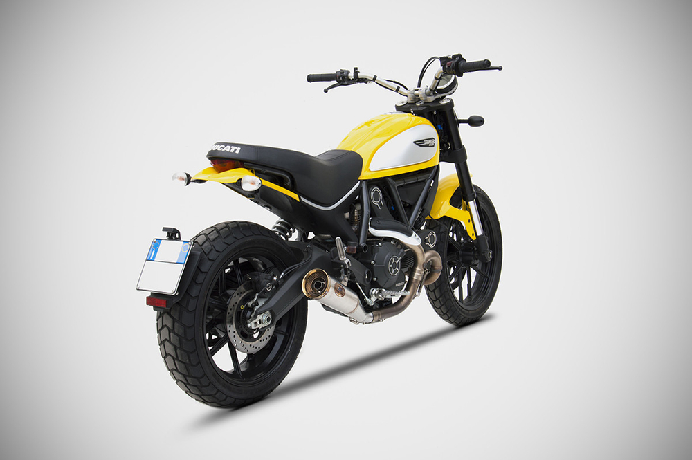 Zard Глушитель ZUMA Ducati Scrambler ZDU781S10SBR