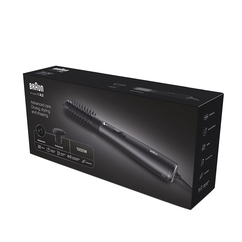 Фен‑щётка для волос Braun BRAS420E