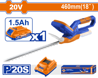 Кусторез аккумуляторный 20В 460 мм (4) WADFOW WLYP546