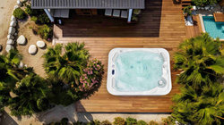 Уличный трехместный гидромассажный спа-бассейн Victoria Star VS-302L