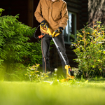 Триммер электрический TE-650, 650Вт,330мм,катушка автомат,телескоп.штанга,регул. углы накл. Denzel