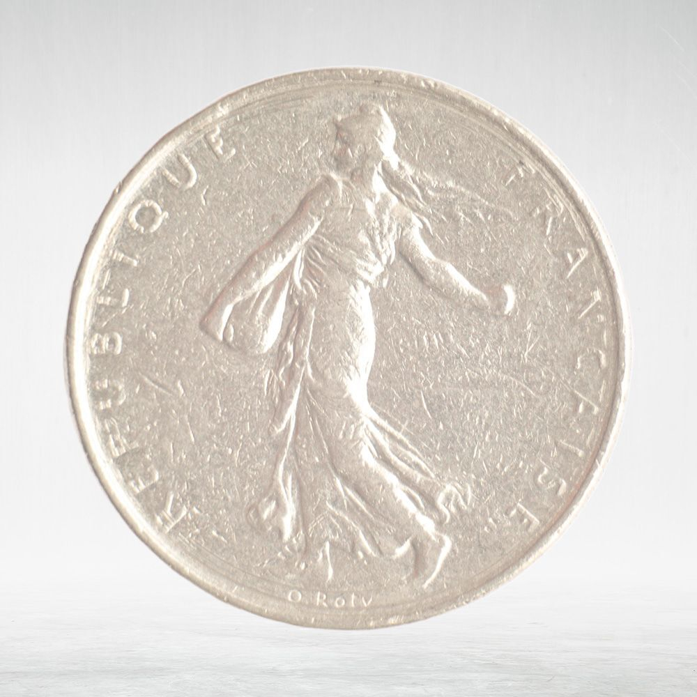 France, 1 Franc 1971 - Signature "O. Roty", VF