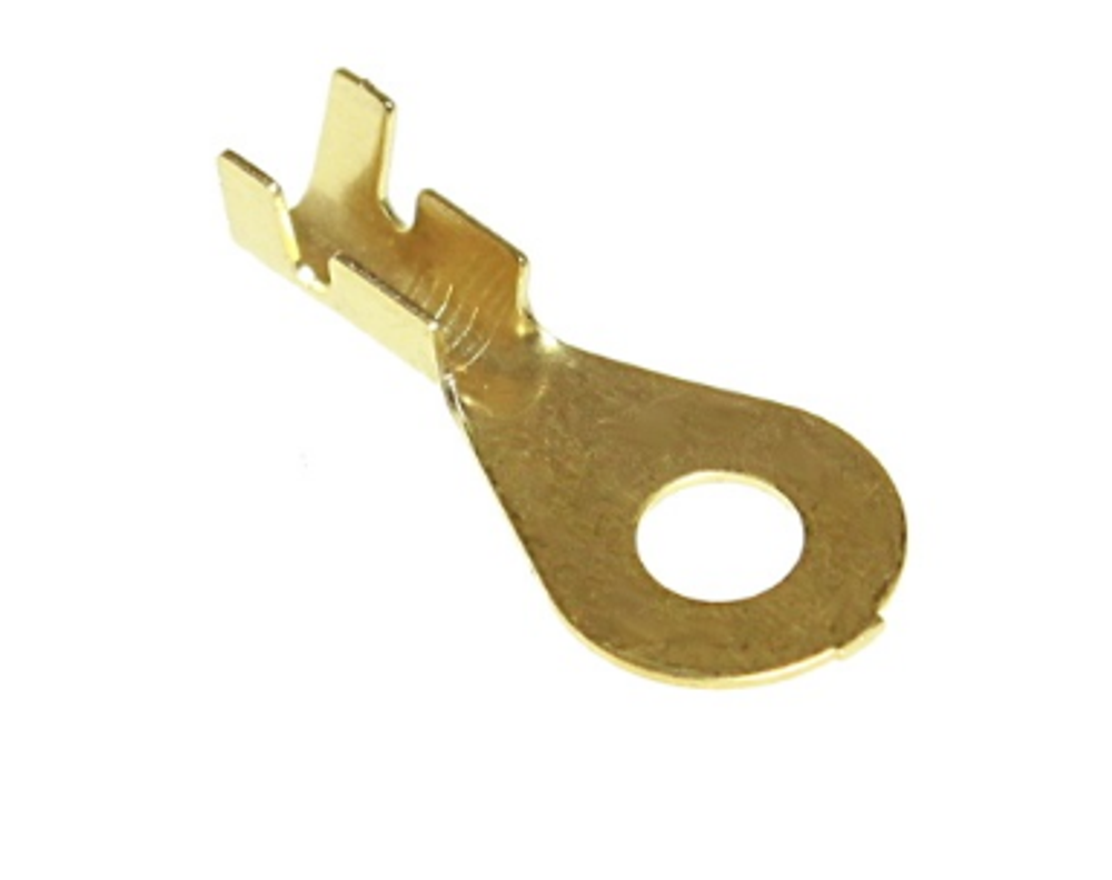 Клемма болтовая луженая d 6,2мм (в уп 100шт) Маяк МН-62-А/В