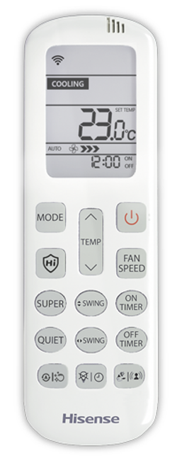 Сплит - система Hisense Goal DC Inverter AS-09UW4RYRCA05 WI-FI