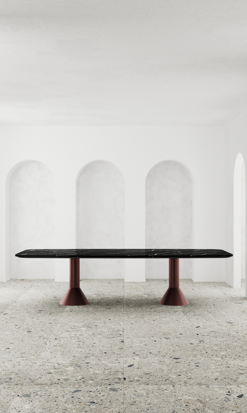 Стол Юпитер в интерьере гостиной