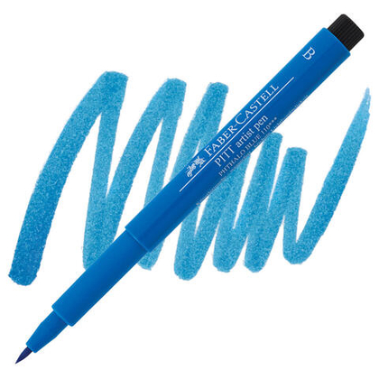 Faber-Castell Pitt Pen (B). 110 Phthalo Blue