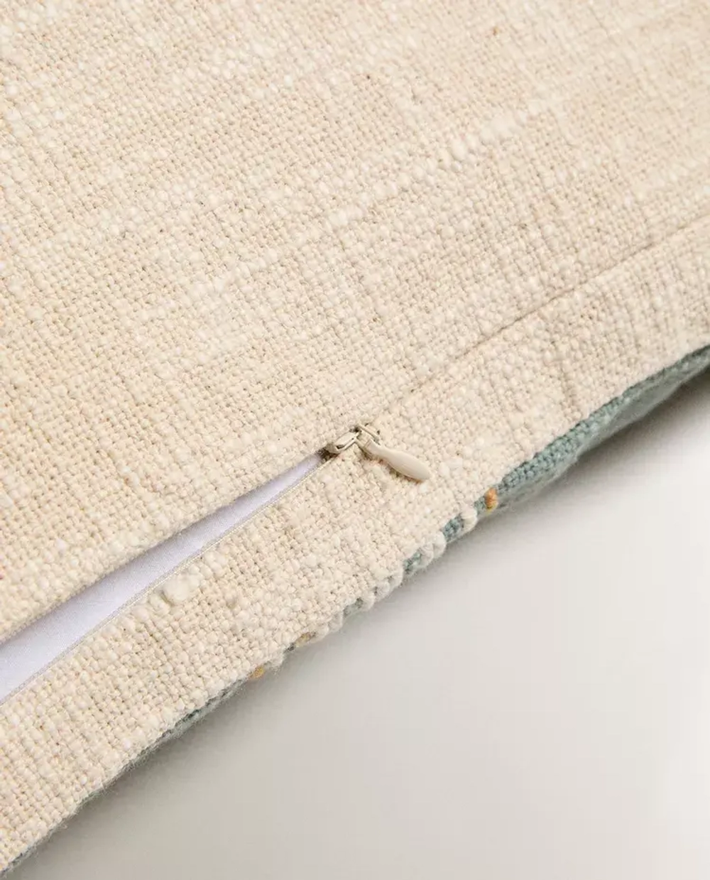 ZARA HOME НАВОЛОЧКА ДЛЯ ДЕКОРАТИВНОЙ ПОДУШКИ В ПОЛОСКУ, СИНИЙ