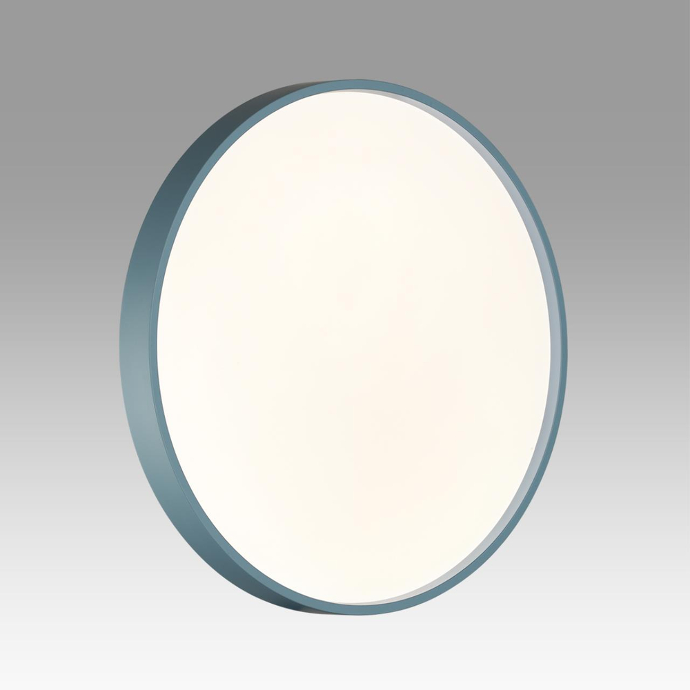 7745/DL COLOR SN 127 Светильник светодиодный потолочный пластик/белый/синий LED 48Вт 3000-6000К D380 IP43 пульт ДУ MAVIC