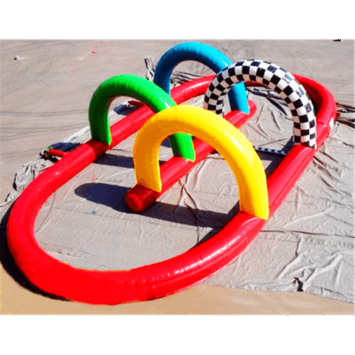 Надувная трасса для электромобилей "Овальная" 18*12*2.5 м