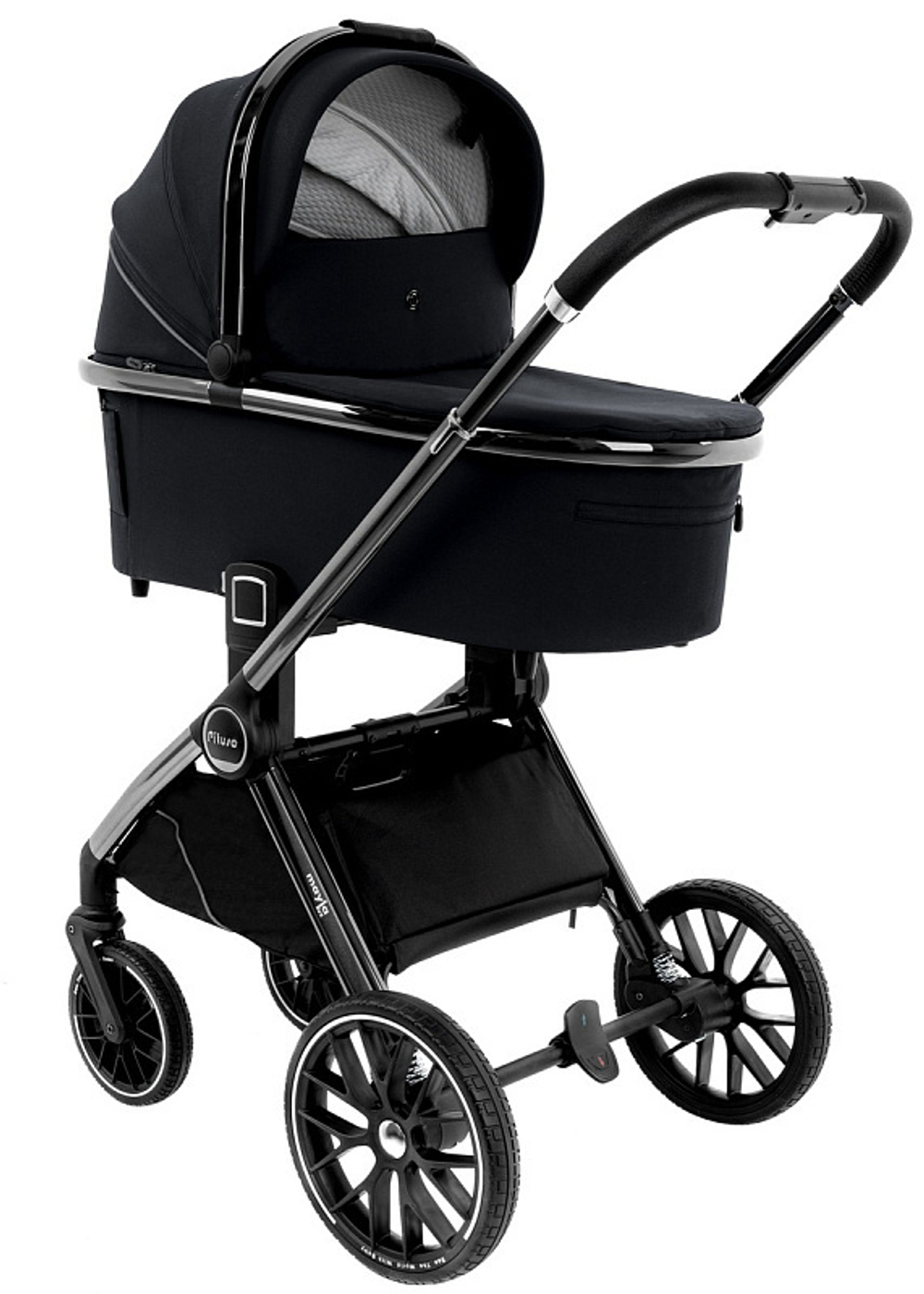 Pituso Коляска 2 в 1 Mayla Lux Black