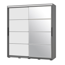 Шкаф-купе Крафт-6, Графит