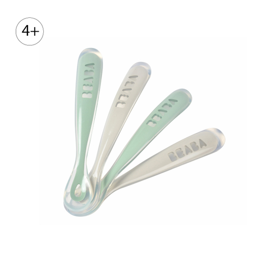 Набор силиконовых ложек для первого прикорма BEABA 4 шт