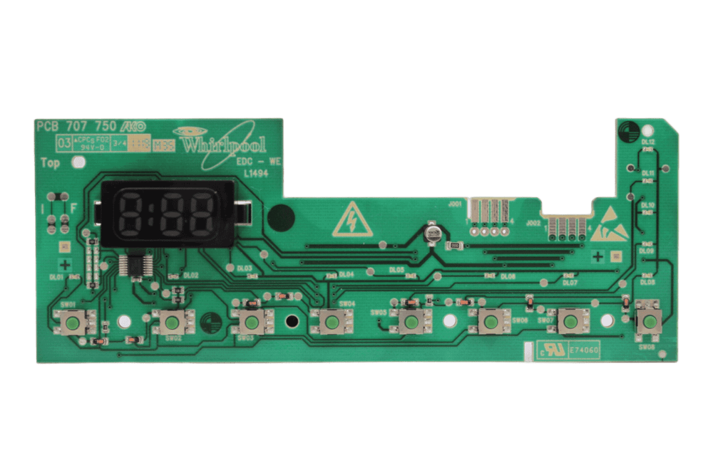 Модуль управления и индикации стиральной машины Gorenje WT 62113