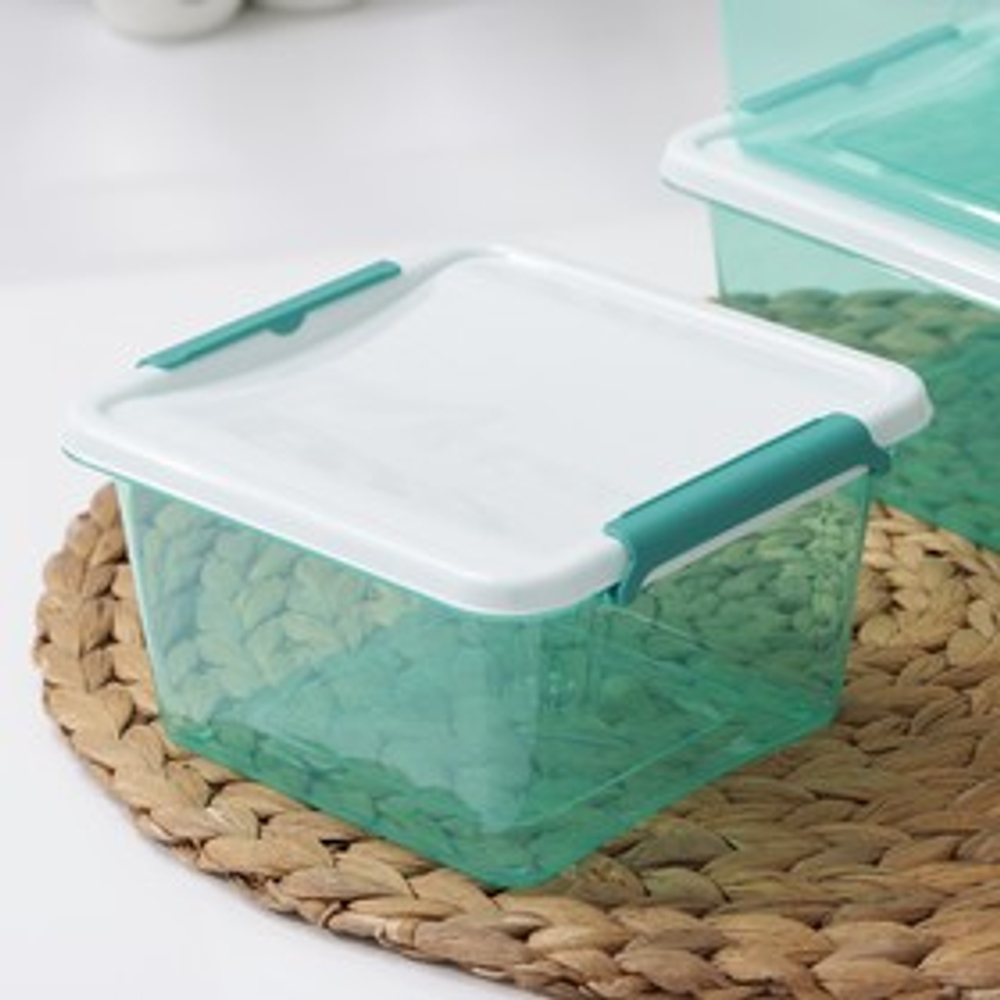 Набор контейнеров Monaco, 1,1 л, мята полупрозрачный