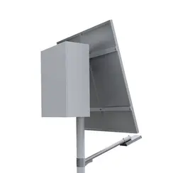 Автономная система освещения на опоре (2 солнечные панели 150 Вт)