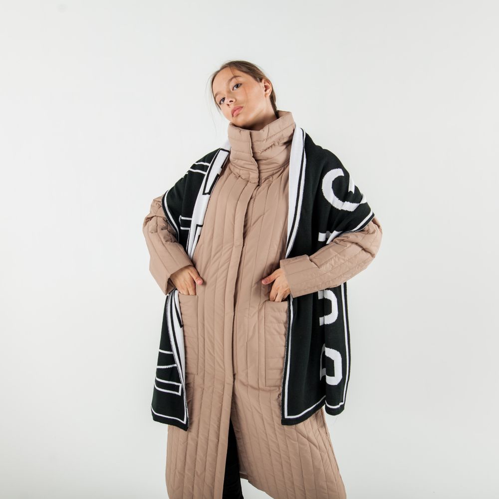 Шарф из смесовой шерсти "B4T"