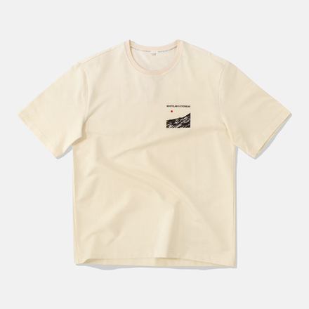 Футболка WHITELAB х Robe Ecru White