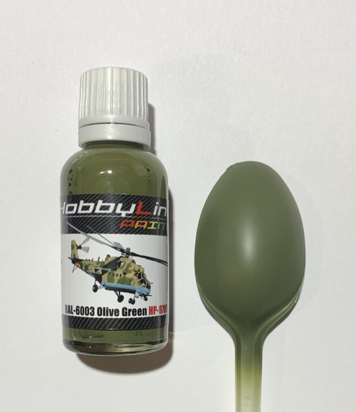 Краска лаковая HobbyLink RAL-6003 Olive Green HP-9705